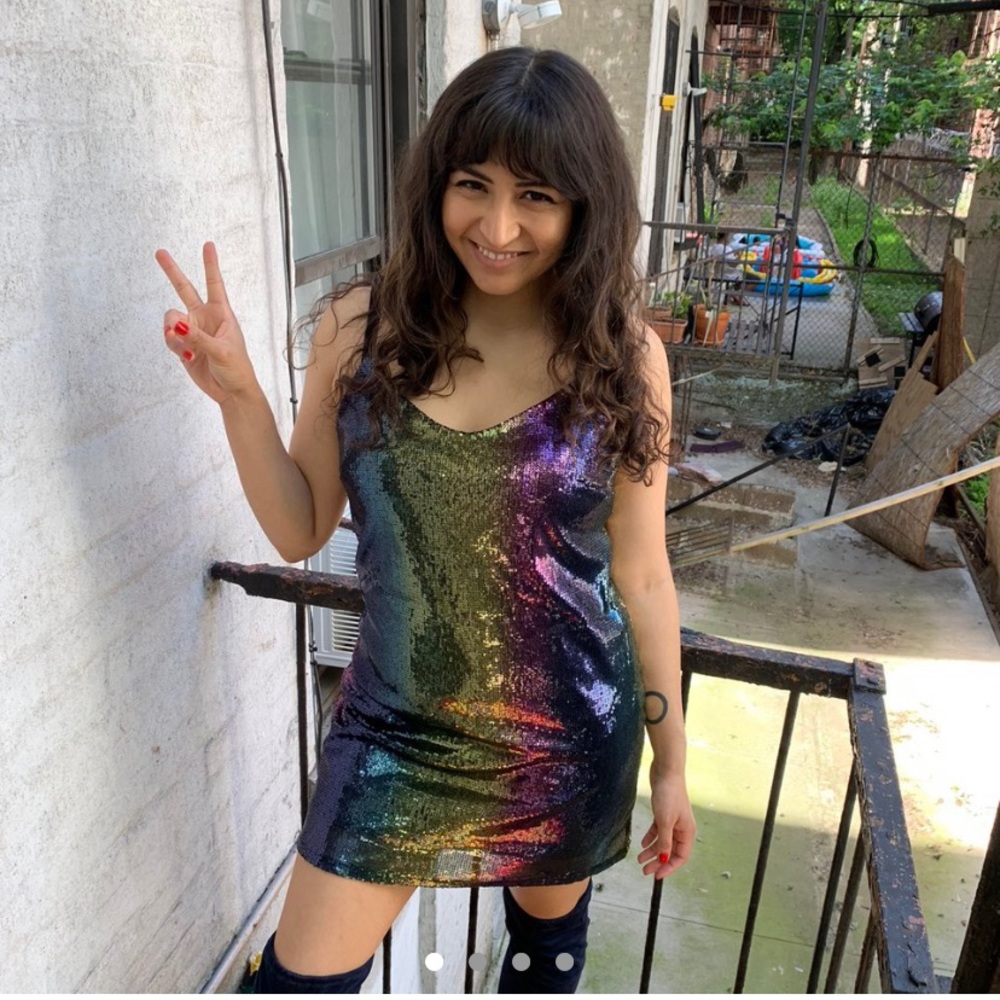Wild Fable Colorful Sequin Dress